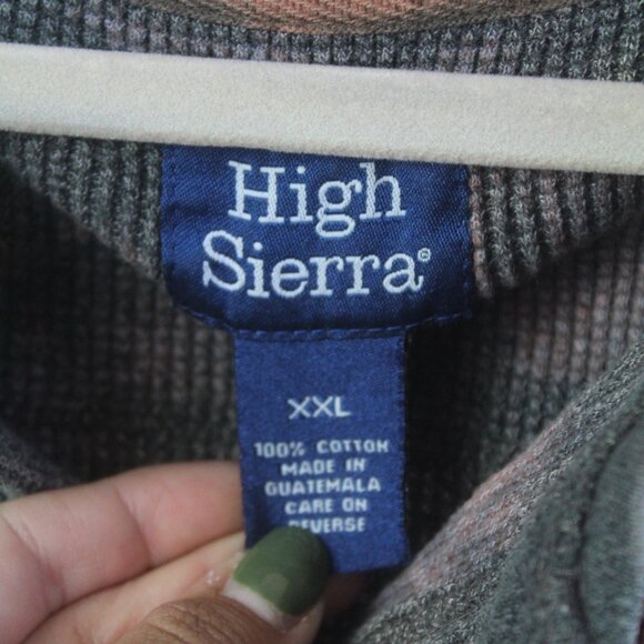 Vintage High Sierra Women's Long Sleeve Top Tie-Dye Size XXL - Picture 3 of 9